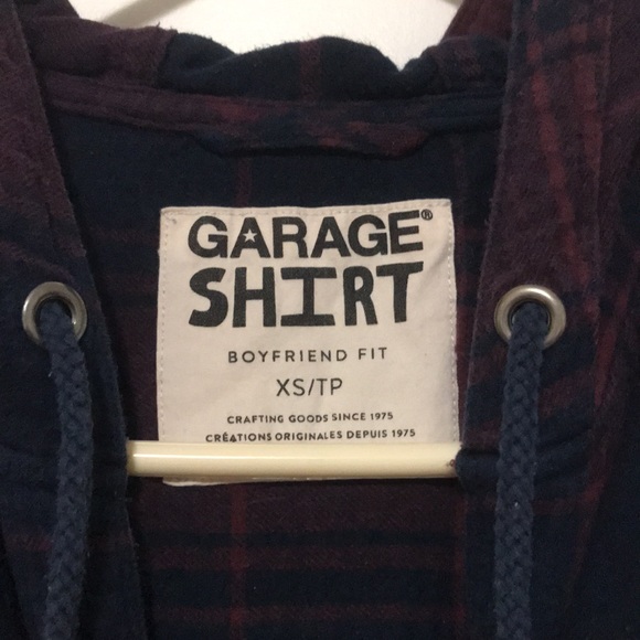 Garage boyfriend fit flannel - Picture 3 of 5